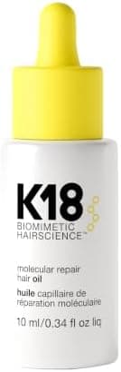 K18 Molecular Repair Hair Oil - Strengthening Peptide Damaged…
