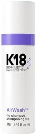K18 AirWash Non Aerosol Dry Shampoo Spray - Odor Eliminating…