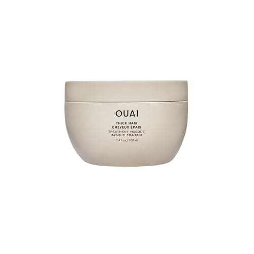 OUAI Thick Hair Mask - Treatment Masque with Almond Oil