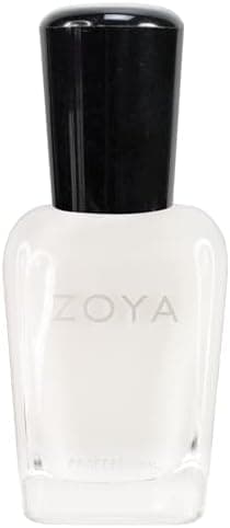 ZOYA Adel Nail Polish, Soft Sheer Off-White Cream Polish…