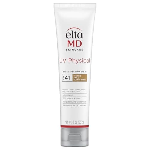 EltaMD UV Physical Tinted 100% Mineral Face Sunscreen, SPF 41