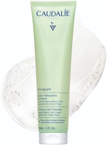 Caudalie Vinopure Pore Purifying Salicylic Acid Gel Cleanser…