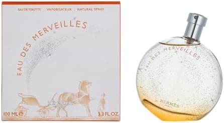 Hermes Eau Des Merveilles Eau De Toilette Spray 3.3 Oz / 100…
