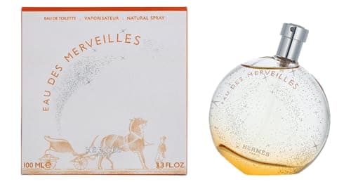 Hermes Eau Des Merveilles Eau De Toilette Spray 3.3 Oz / 100…