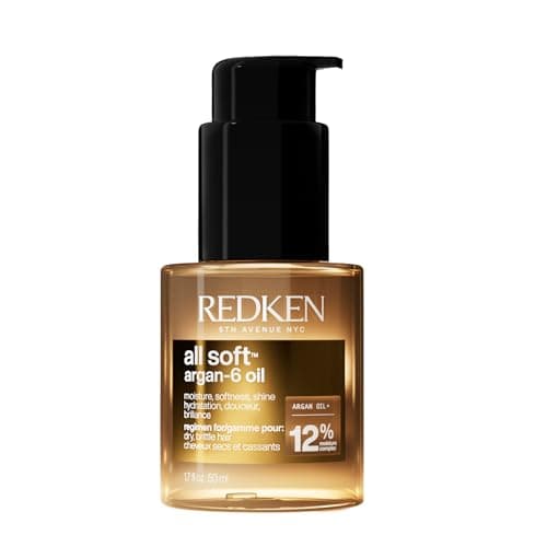 Redken All Soft Argan-6 Hair Oil – For Softness &…, 1.6 Fl Oz