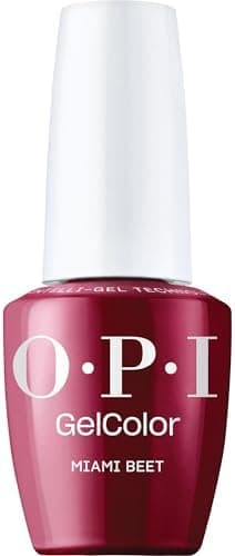 OPI GelColor Miami Beet | Opaque Dark Warm Red-Violet Crème…