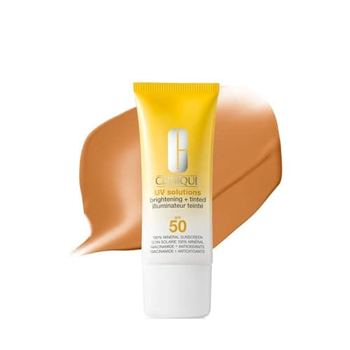 Clinique UV Solutions Brightening + Tinted Sunscreen for Face…