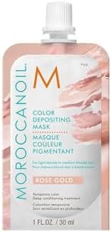 Moroccanoil Color Depositing Hair Mask Packette, Rose Gold