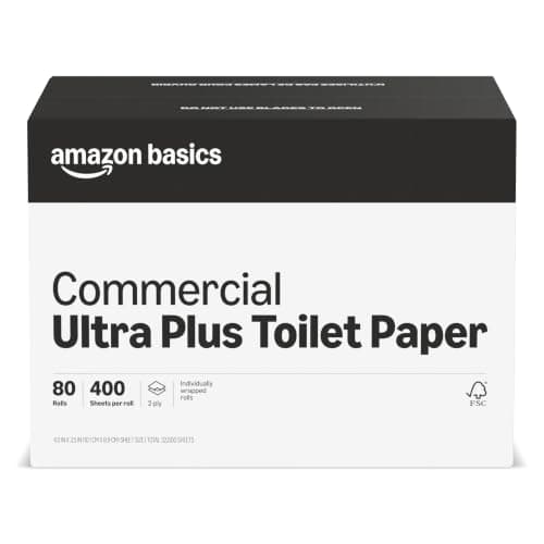 Amazon Basics 2-Ply Ultra Plus Toilet Paper, Bath Tissue