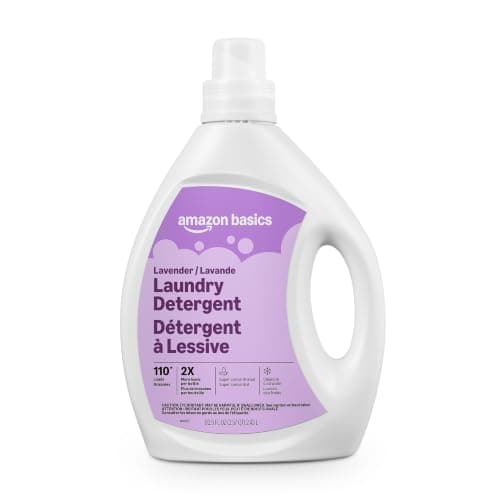 Amazon Basics Concentrated Liquid Laundry Detergent, Lavender