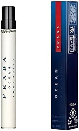 Prada Luna Rossa Ocean EDT For Men (0.33 Fl Oz)