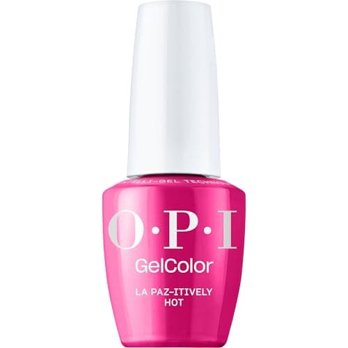 OPI GelColor La Paz-itively Hot | Opaque Hot Cool-Toned Pink…
