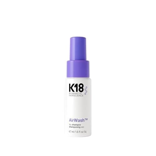 K18 AirWash Travel Non Aerosol Dry Shampoo Spray - Odor…