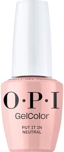 OPI GelColor Put It in Neutral | Sheer Soft Nude Pink Crème…