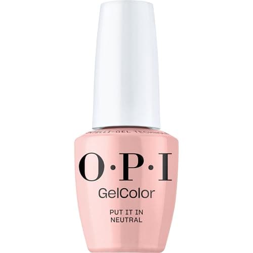 OPI GelColor Put It in Neutral | Sheer Soft Nude Pink Crème…
