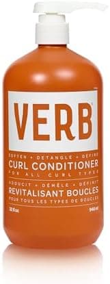 VERB Curl Conditioner 32 fl oz | Detangle + En…, Curls + Coils