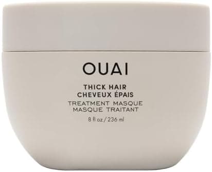 OUAI Thick Hair Mask - Deep Conditioning Hair Mask with Almond…