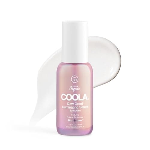COOLA Organic Dew Good Illuminating Probiotic Serum with SPF…
