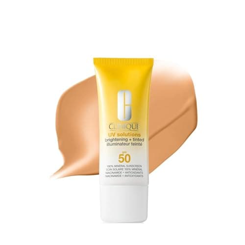 Clinique UV Solutions Brightening + Tinted Sunscreen for Face…