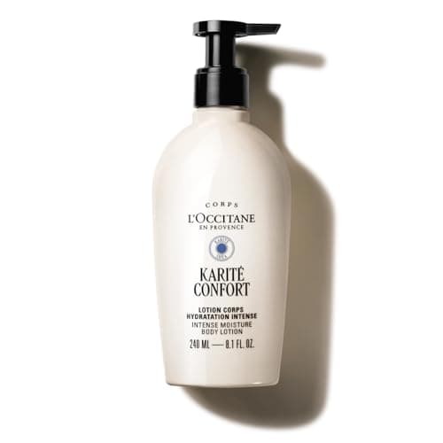 L'OCCITANE 15% Shea Butter Rich Body Lotion, Non-Greasy
