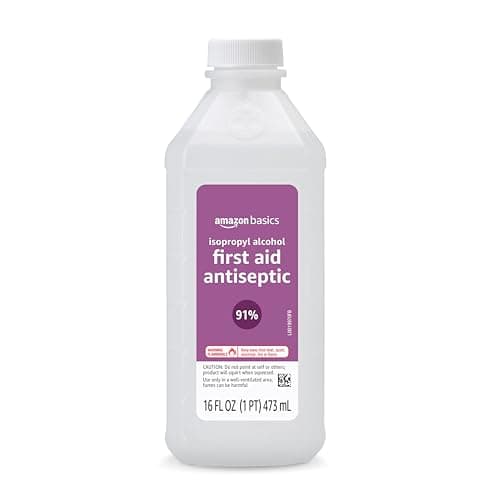 Amazon Basics 91% Isopropyl Alcohol First Aid Anti…, Unscented