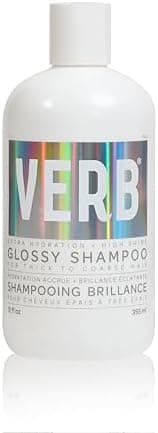 VERB Glossy Shampoo, 12 fl oz | Rich Cleanser for Thick…