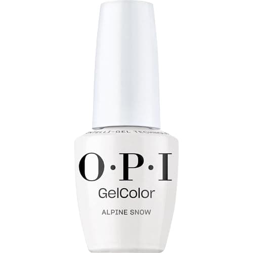 OPI GelColor Alpine Snow | Opaque Soft White Crème LED Cure…