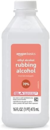 Amazon Basics 70% Ethyl Rubbing Alcohol First Aid… — Unscented