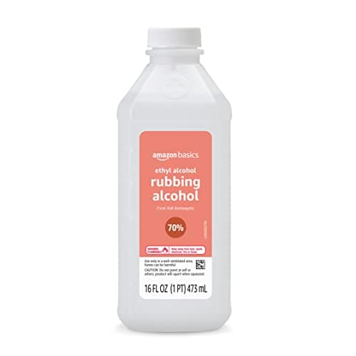 Amazon Basics 70% Ethyl Rubbing Alcohol First Aid… — Unscented