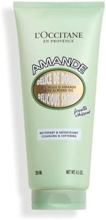 L'Occitane Almond Delicious Shower Gentle Body Wash, Vegan