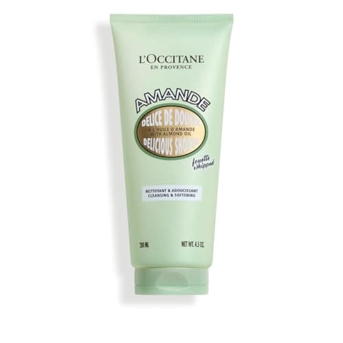 L'Occitane Almond Delicious Shower Gentle Body Wash, Vegan
