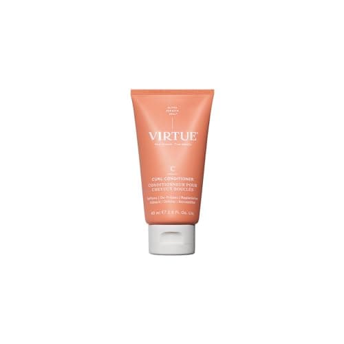 VIRTUE Curl Conditioner, Frizz-Control, Jojoba Oil, 2 Fl Oz