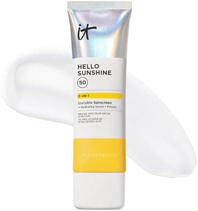 IT Cosmetics Hello Sunshine Invisible Sunscreen for Face SPF…