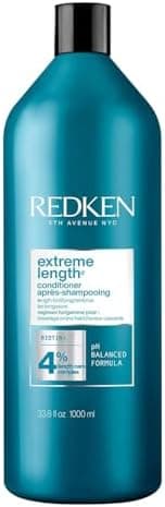 Redken Extreme Length Conditioner – For Longer Ha…, 33.8 Fl Oz
