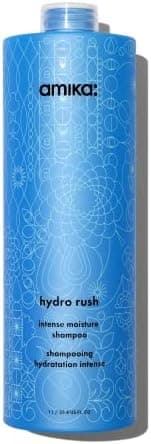 amika hydro rush intense moisture shampoo w…, 1000ml | for dry