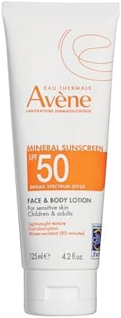 Avène Sheer SPF 50, Mineral Sunscreen 100% mineral UVA/UVB…