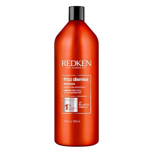 Redken Frizz Dismiss Shampoo – For Frizzy Hair, 33.8 Fl Oz