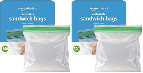 Amazon Basics Resealable Double Zipper… — (Previously Solimo)