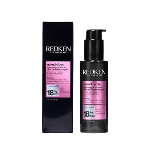 Redken Naked Gloss Shine Hair Oil – For Color-Trea…, 3.4 Fl Oz