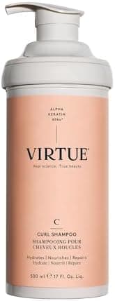 VIRTUE Curl Shampoo, Frizz-control, Sulfate-Free, Jojoba Oil…