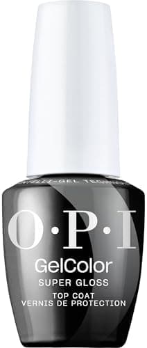 OPI GelColor Super Gloss Top Coat | LED Cure Gel Nail Polish…