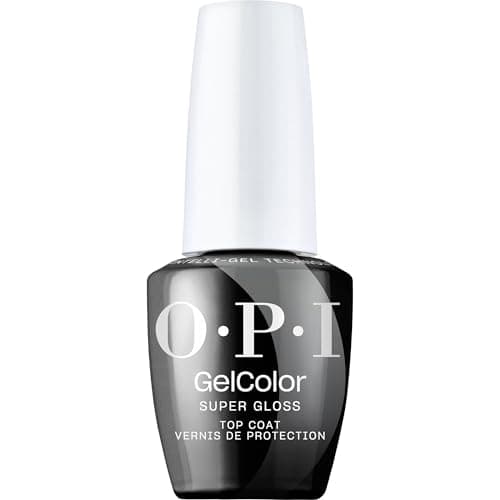 OPI GelColor Super Gloss Top Coat | LED Cure Gel Nail Polish…
