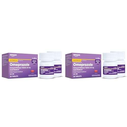Amazon Basic Care Omeprazole Delayed Release Ta…, Acid Reducer
