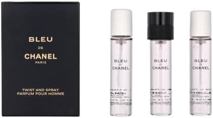 CHANEL Bleu Parfum Twist & Spray 3 Refills x 20ml