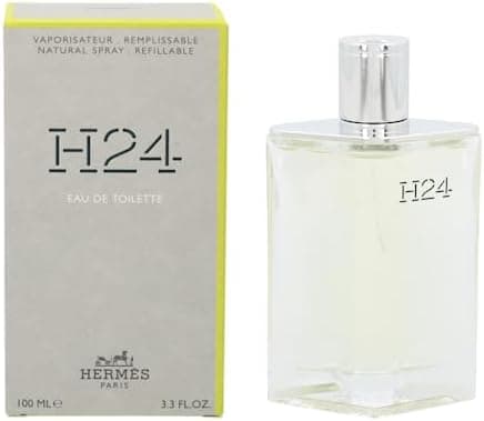 H24 by Hermes for Men 3.3 oz Eau de Toilette Refillable Spray