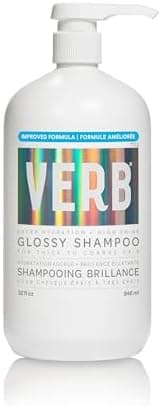 VERB Glossy Shampoo, 32 fl oz | Rich Cleanser for Thick…