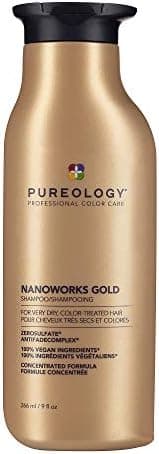 Pureology Nanoworks Gold Shampoo – For Very Dry Hair, 9 fl oz