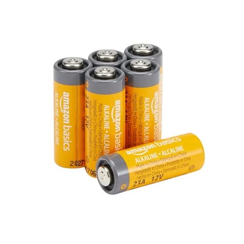Amazon Basics 6-Pack 23A Alkaline Batteries, 12 Volt