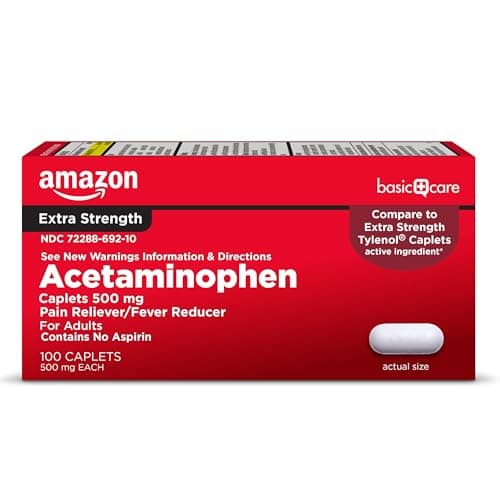 Amazon Basic Care Extra Strength Pain Relief