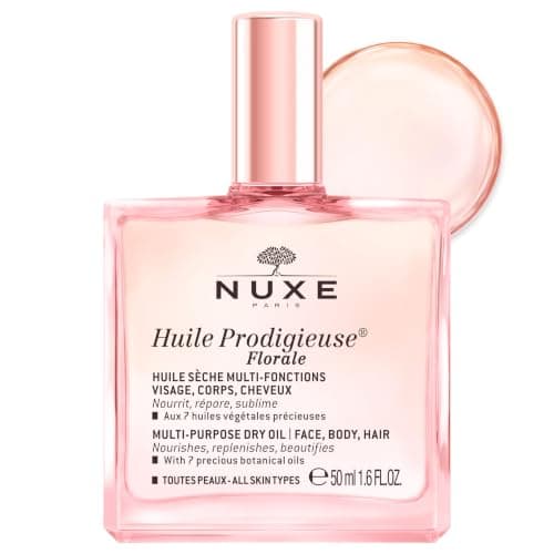 NUXE Huile Prodigieuse Floral French Body Oil for…, 1.6 Fl Oz